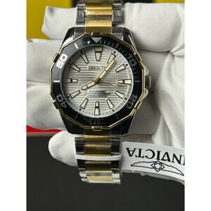 Invicta Diver Meridian Two Tone 46mm Watch / $199 Retail!! / Brand New